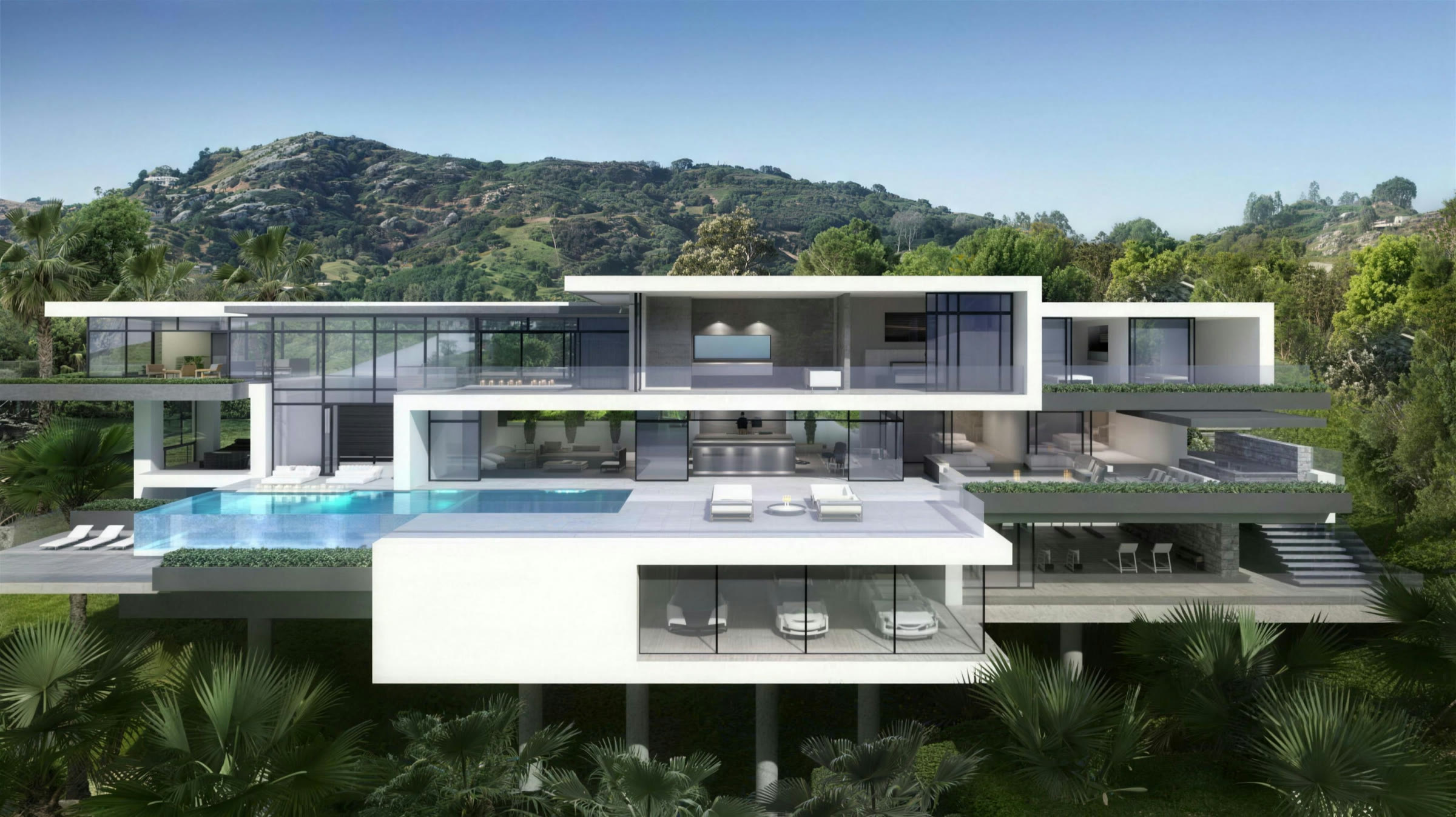 Completed residence